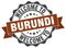 Welcome to Burundi seal