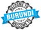 Welcome to Burundi seal
