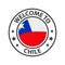 Welcome to Chile. Collection of icons welcome to.
