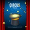 Welcome to Circus Poster Card Template. Vector