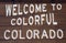 Welcome to Colorado