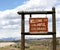 Welcome to Colorado roadside sign.