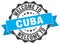 Welcome to Cuba seal