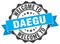 Welcome to Daegu seal