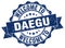 Welcome to Daegu seal