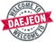 welcome to Daejeon stamp