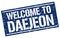 welcome to Daejeon stamp