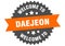 welcome to Daejeon. Welcome to Daejeon isolated sticker.