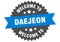 welcome to Daejeon. Welcome to Daejeon isolated sticker.