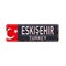 Welcome to Eskisehir retro souvenir sign from one of the most popular summer destinations in Turkey. Vector art