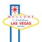 Welcome to fabulous Las Vegas sign icon. Classic retro