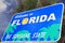 Welcome to Florida sign