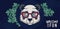 Welcome to the fun with bear panda using glasses