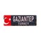 Welcome to Gaziantep retro souvenir sign from one of the most popular summer destinations in Turkey. Vector art