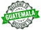 Welcome to Guatemala seal