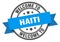 welcome to Haiti. Welcome to Haiti isolated stamp.