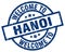 welcome to Hanoi stamp