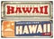 Welcome to Hawaii retro tin sign