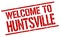 welcome to Huntsville stamp