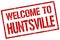 welcome to Huntsville stamp