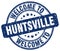 welcome to Huntsville stamp