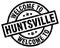 welcome to Huntsville stamp