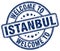 welcome to Istanbul stamp