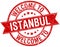 welcome to Istanbul stamp