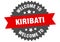 welcome to Kiribati. Welcome to Kiribati isolated sticker.