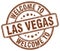 welcome to Las Vegas stamp
