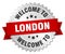 welcome to London badge