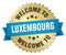 welcome to Luxembourg badge