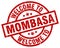 welcome to Mombasa stamp