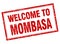 welcome to Mombasa stamp