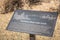 Welcome to Mono Lake sign in the Sierra Nevada - BISHOP, USA - MARCH 29, 2019