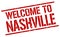 welcome to Nashville stamp