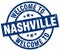 welcome to Nashville stamp