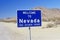 Welcome to Nevada Sign