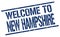 welcome to New Hampshire stamp