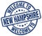Welcome to New Hampshire stamp