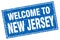 welcome to New Jersey stamp