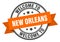 welcome to New Orleans. Welcome to New Orleans isolated stamp.