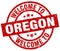 welcome to Oregon stamp