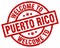 welcome to Puerto Rico stamp