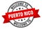 welcome to Puerto Rico. Welcome to Puerto Rico isolated stamp.