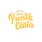 Welcome to Punta Cana typography phrase. Trendy lettering text for postcard, shirt, souvenir design.