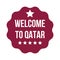 Welcome to Qatar symbol icon