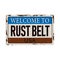 Welcome to Rust Belt USA, United States of America colors, vintage, grunge texture for wallpapers, design concepts