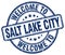 welcome to Salt Lake City stamp