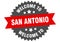welcome to San Antonio. Welcome to San Antonio isolated sticker.
